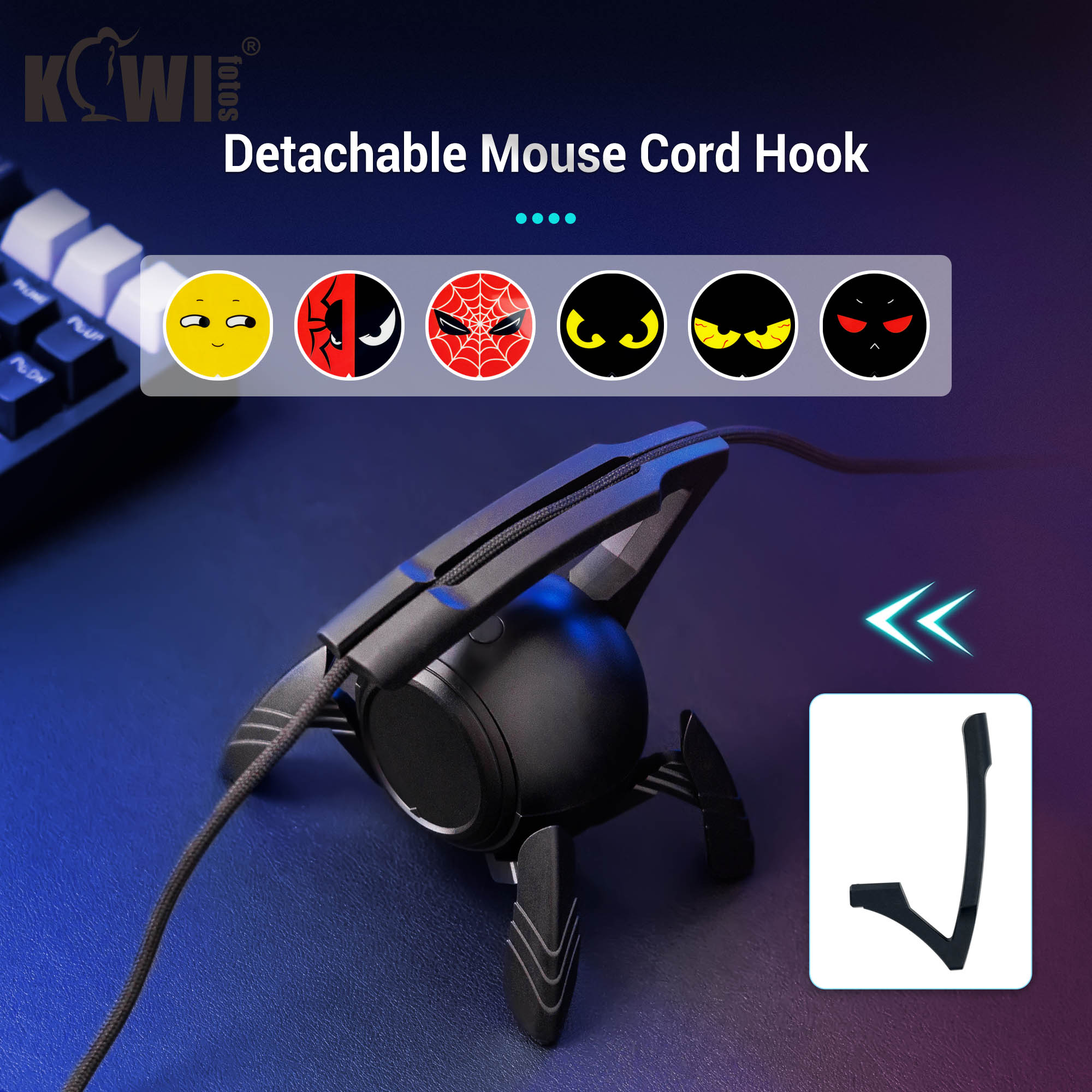 Mouse Cable Holder Gaming Mous - огляд і ціна Mouse Bungee Spring