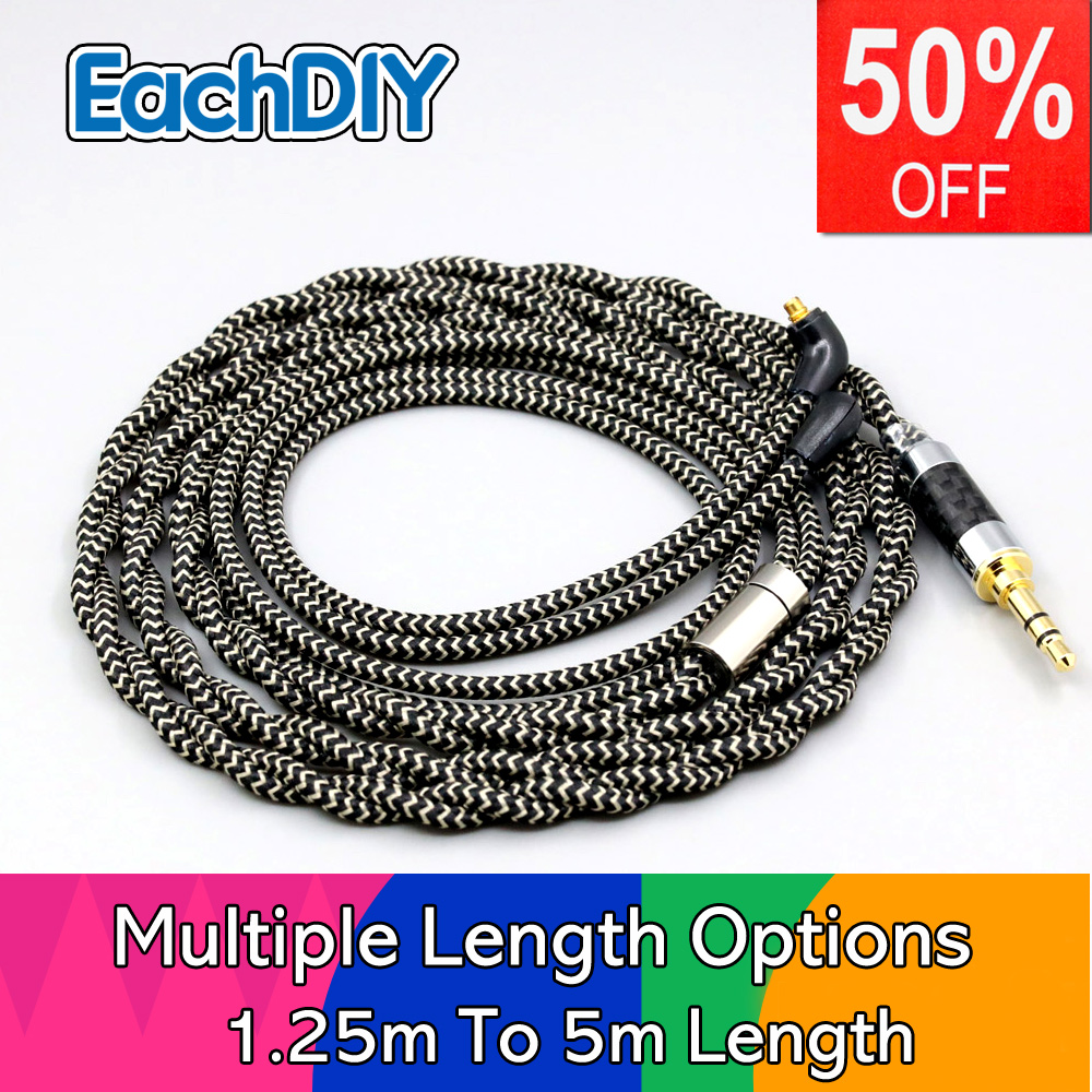 2 Core 2.8mm Litz OFC Earphone - огляд і ціна Cable Sleeve Braided