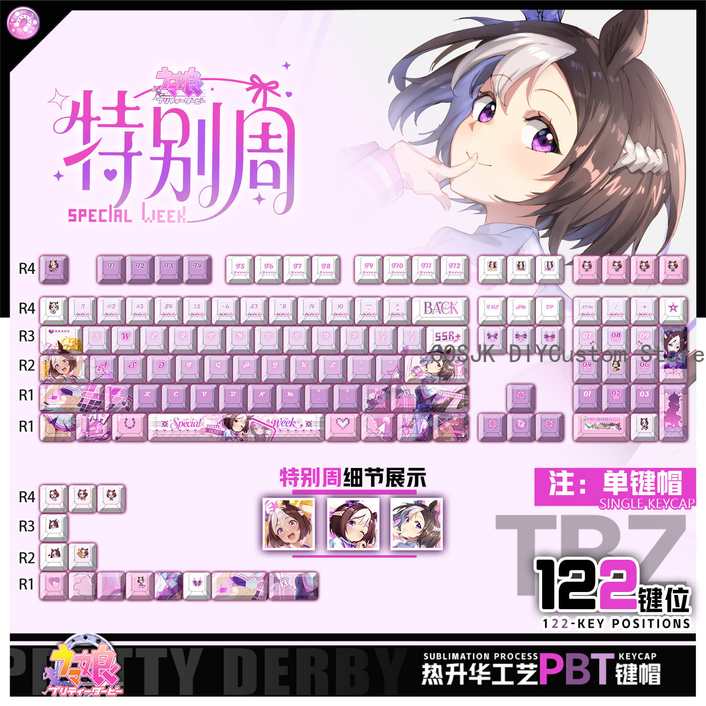 122 Keys Anime Umamusume: Pret - огляд і ціна Gaming Accessories Gamestop