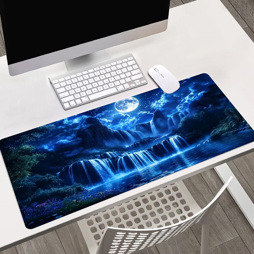 Moonlit Waterfall Landscape Pc - огляд і ціна Gaming Accessories Organizer