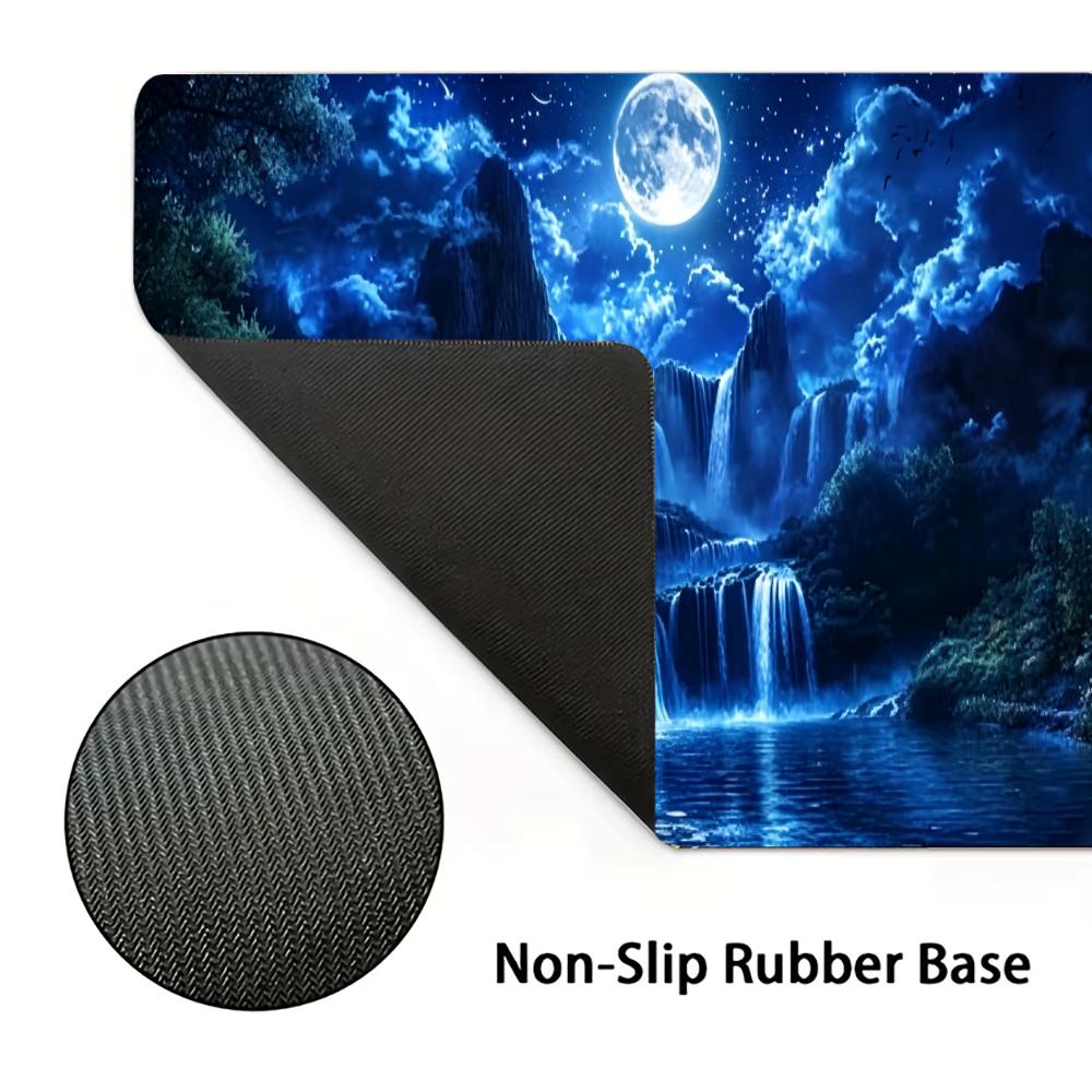Moonlit Waterfall Landscape Pc - огляд і ціна Gaming Accessories Organizer