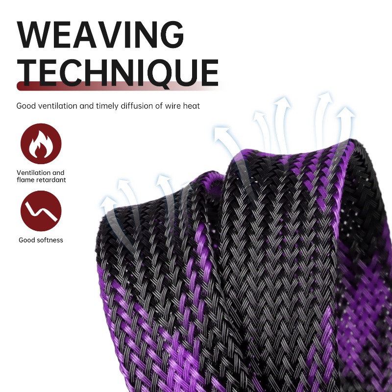 3/5M PET Insulated Braided Cab - огляд і ціна Cable Sleeve Braided