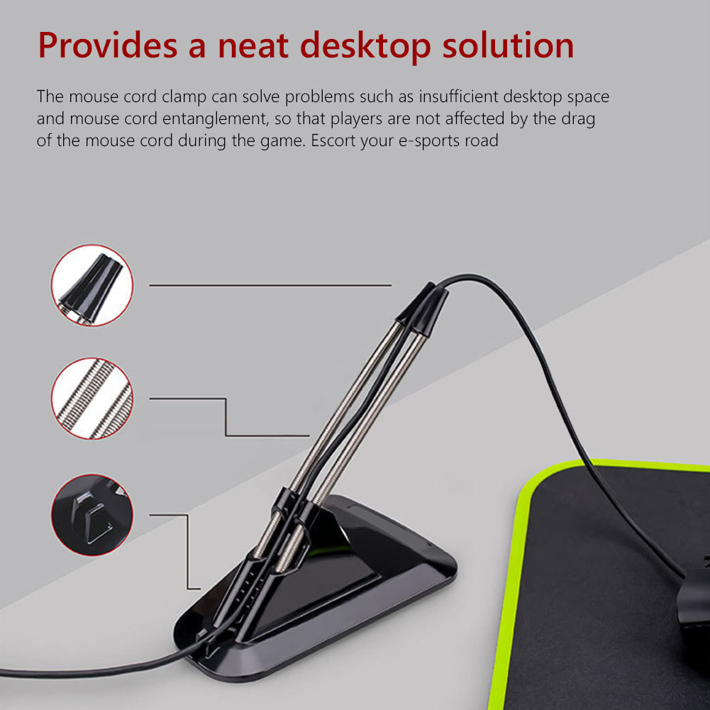 Desktop Computer Mouse Wire Ho - огляд і ціна Mouse Bungee Spring