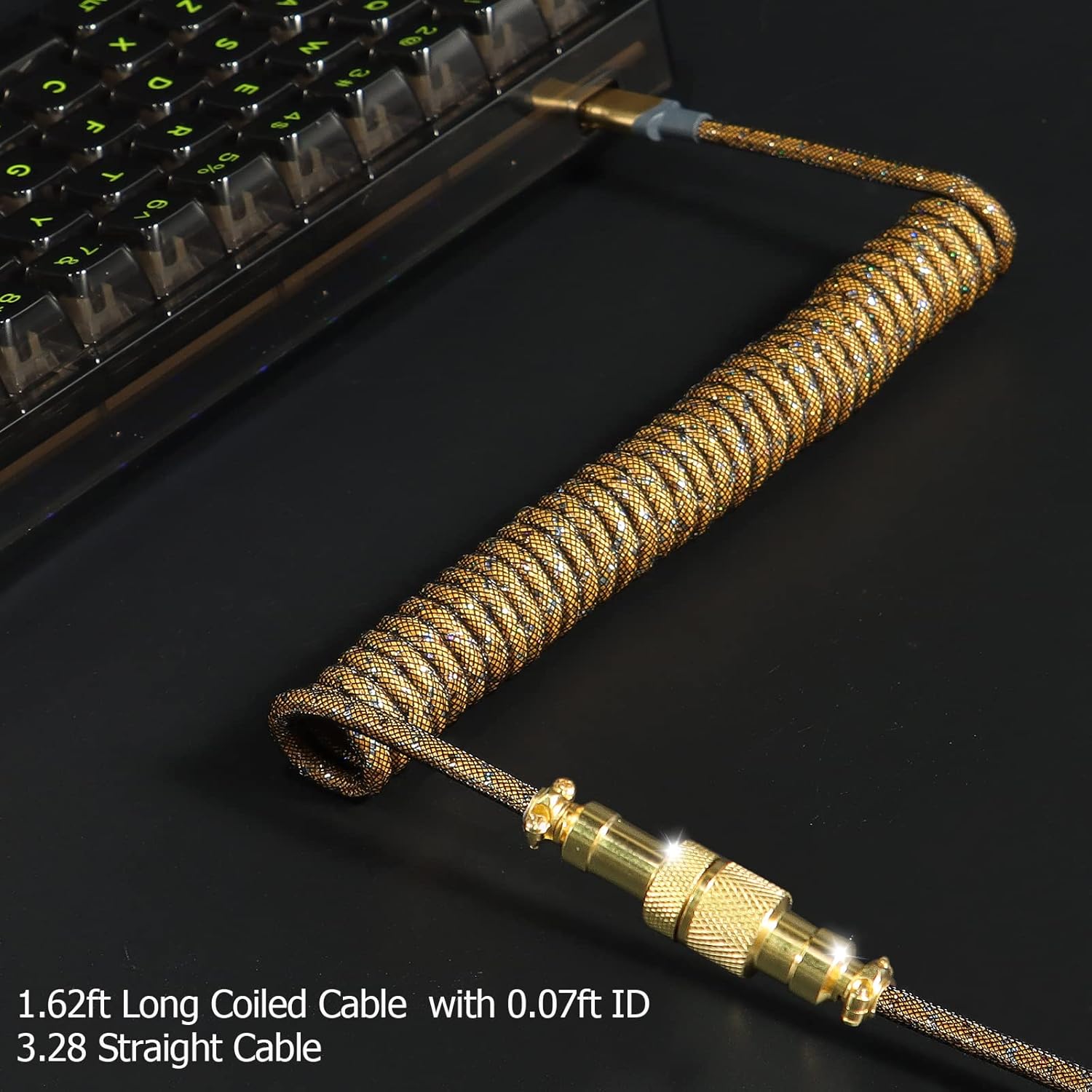 ATTACK SHARK * MAMBASNAKE C03  - огляд і ціна Cable Sleeve Braided
