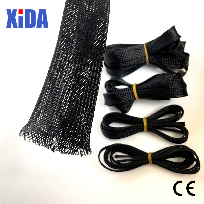 5/10M Black PET Wire Insulated - огляд і ціна Cable Sleeve Braided