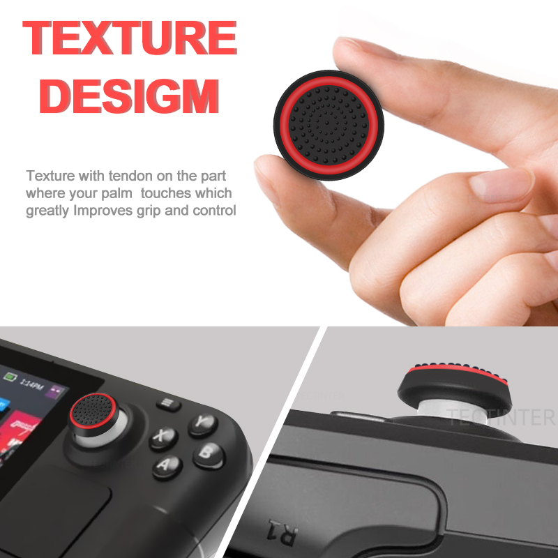 4PCS Silicone Analog ThumbStic - огляд і ціна Gaming Accessories For Xbox Series X