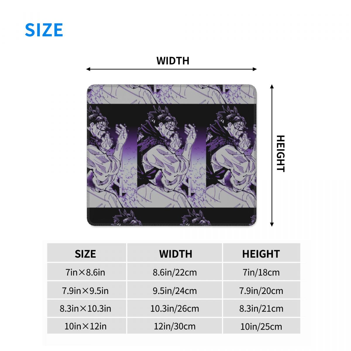 Multi-size Mouse Pad Choso JJK - огляд і ціна Jjk Gaming Accessories
