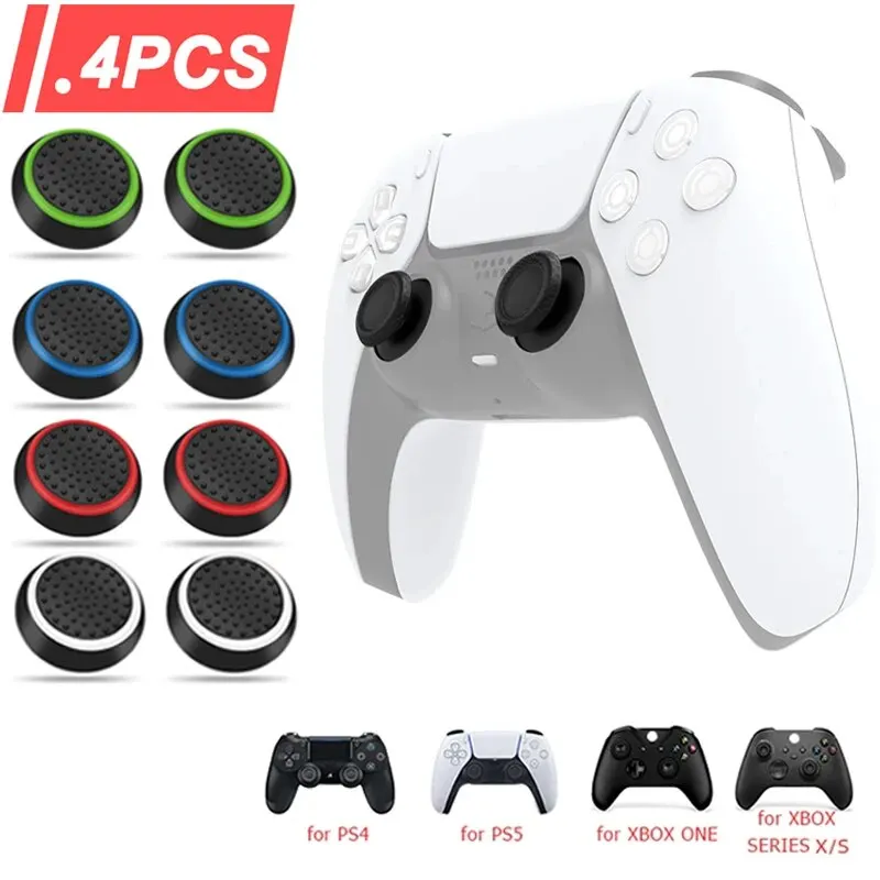 4PCS Silicone Analog ThumbStic - огляд і ціна Gaming Accessories For Xbox Series X