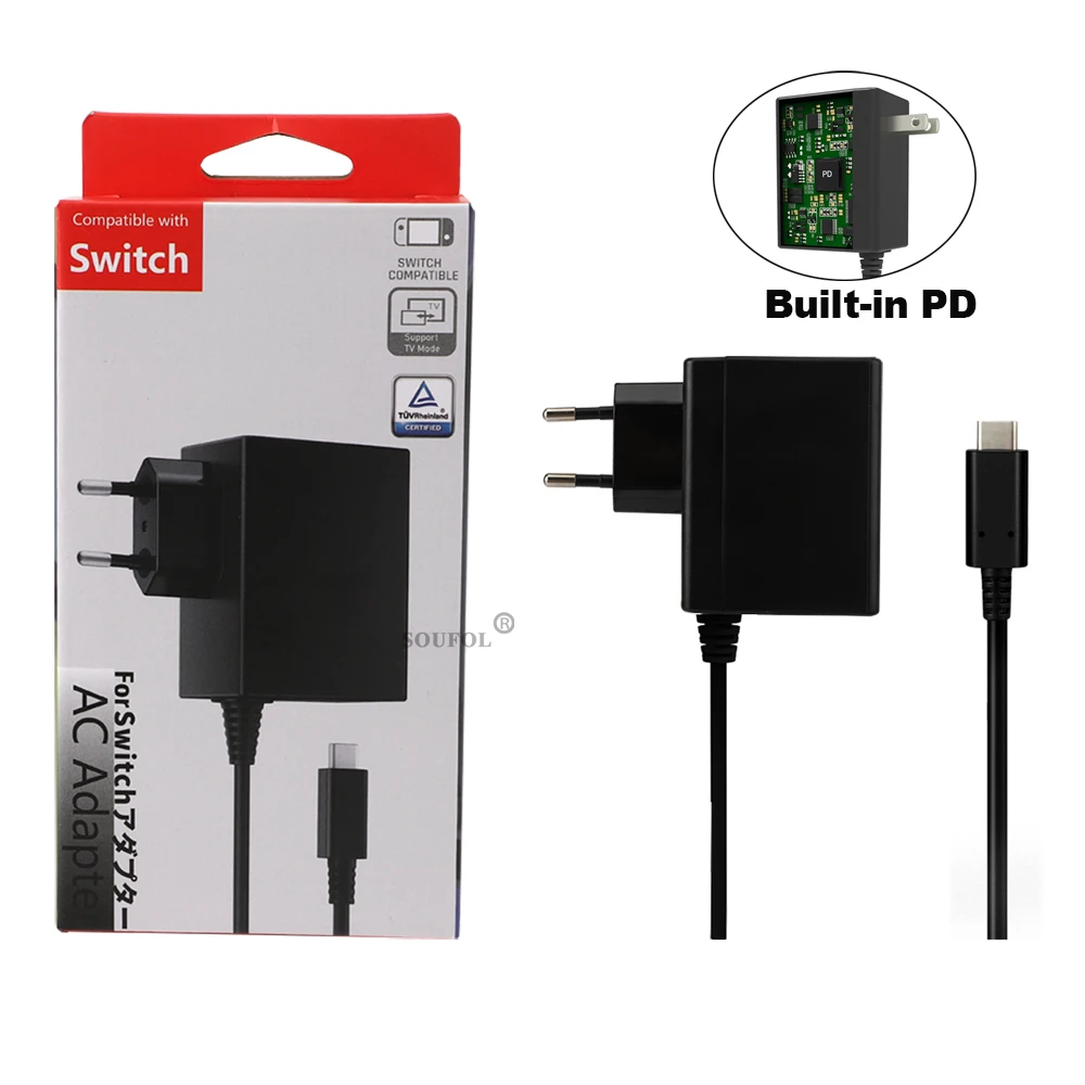 AC Power Adapter Charger For N - огляд і ціна Gaming Accessories Nintendo Switch