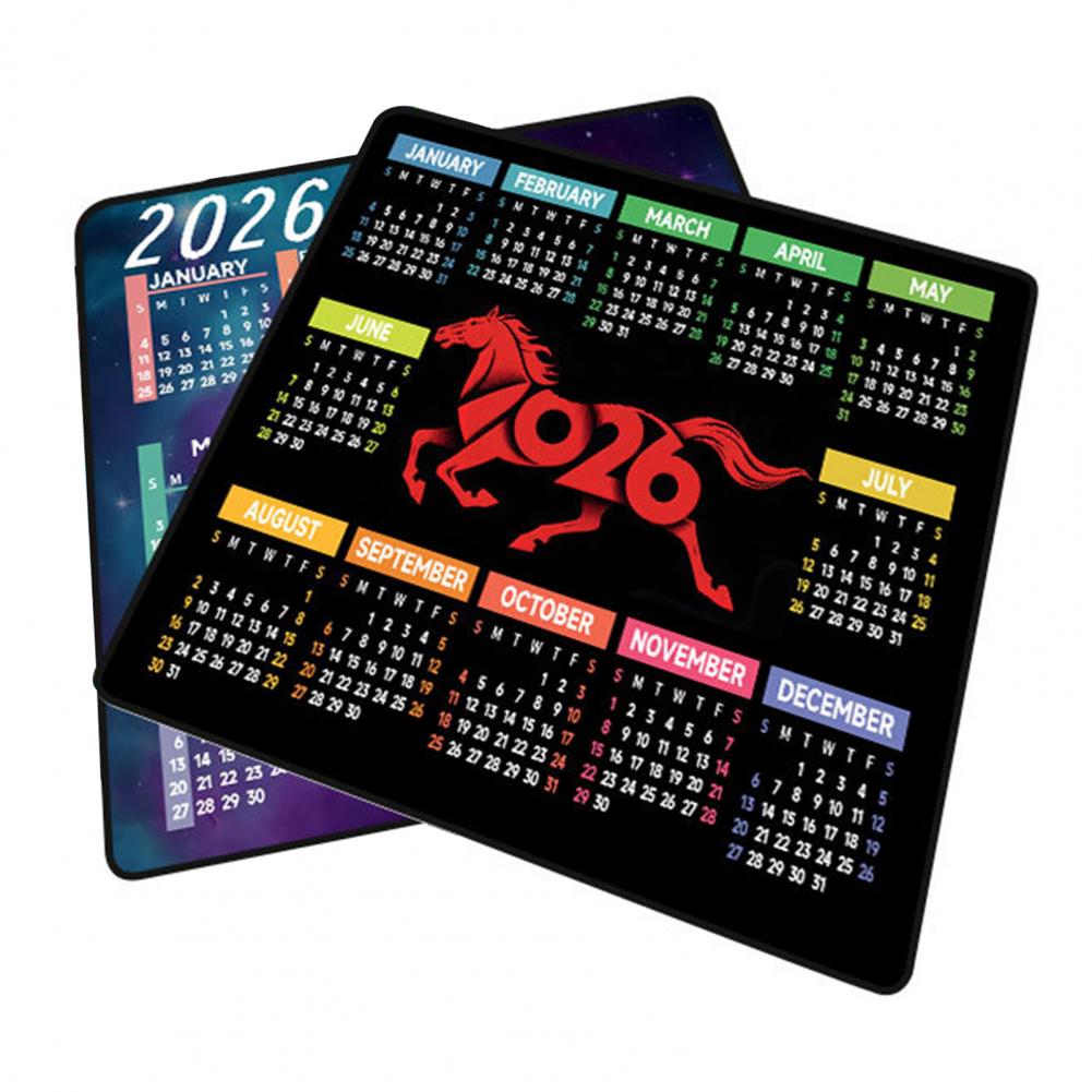 2026 Calendar Mouse Pad Waterp - огляд і ціна Gaming Accessories Laptop