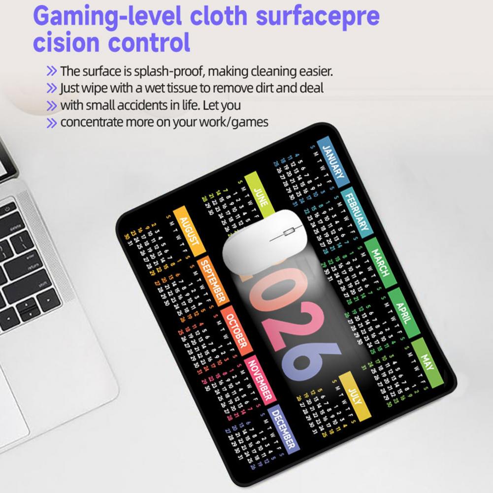 2026 Calendar Mouse Pad Waterp - огляд і ціна Gaming Accessories Laptop