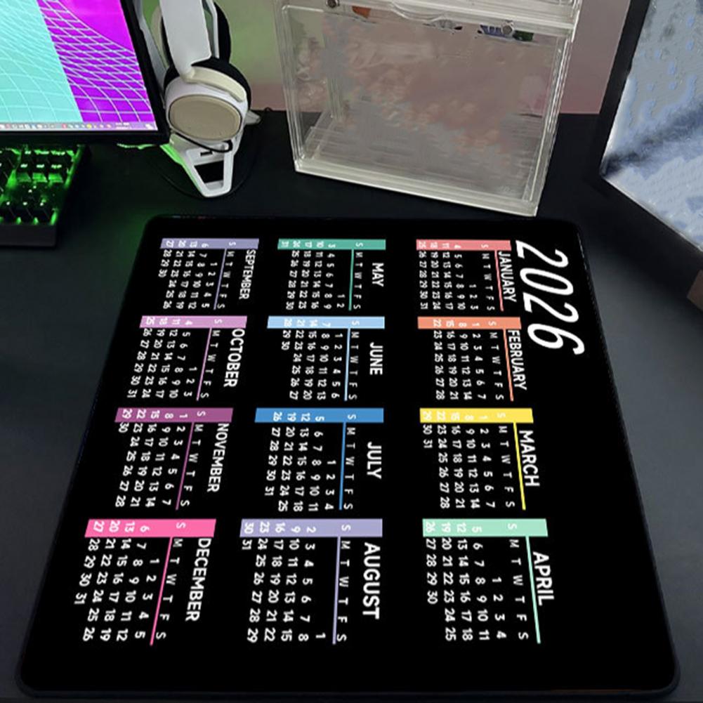 2026 Calendar Mouse Pad Waterp - огляд і ціна Gaming Accessories Laptop
