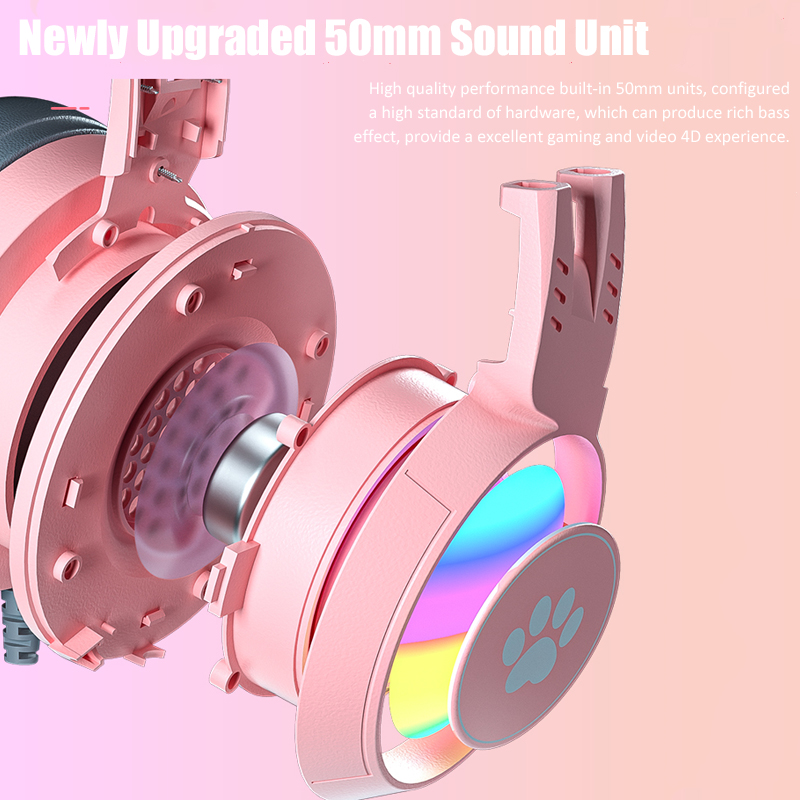 Cute Cat Ear Gaming Headphones - огляд і ціна Gaming Accessories For Your Phone