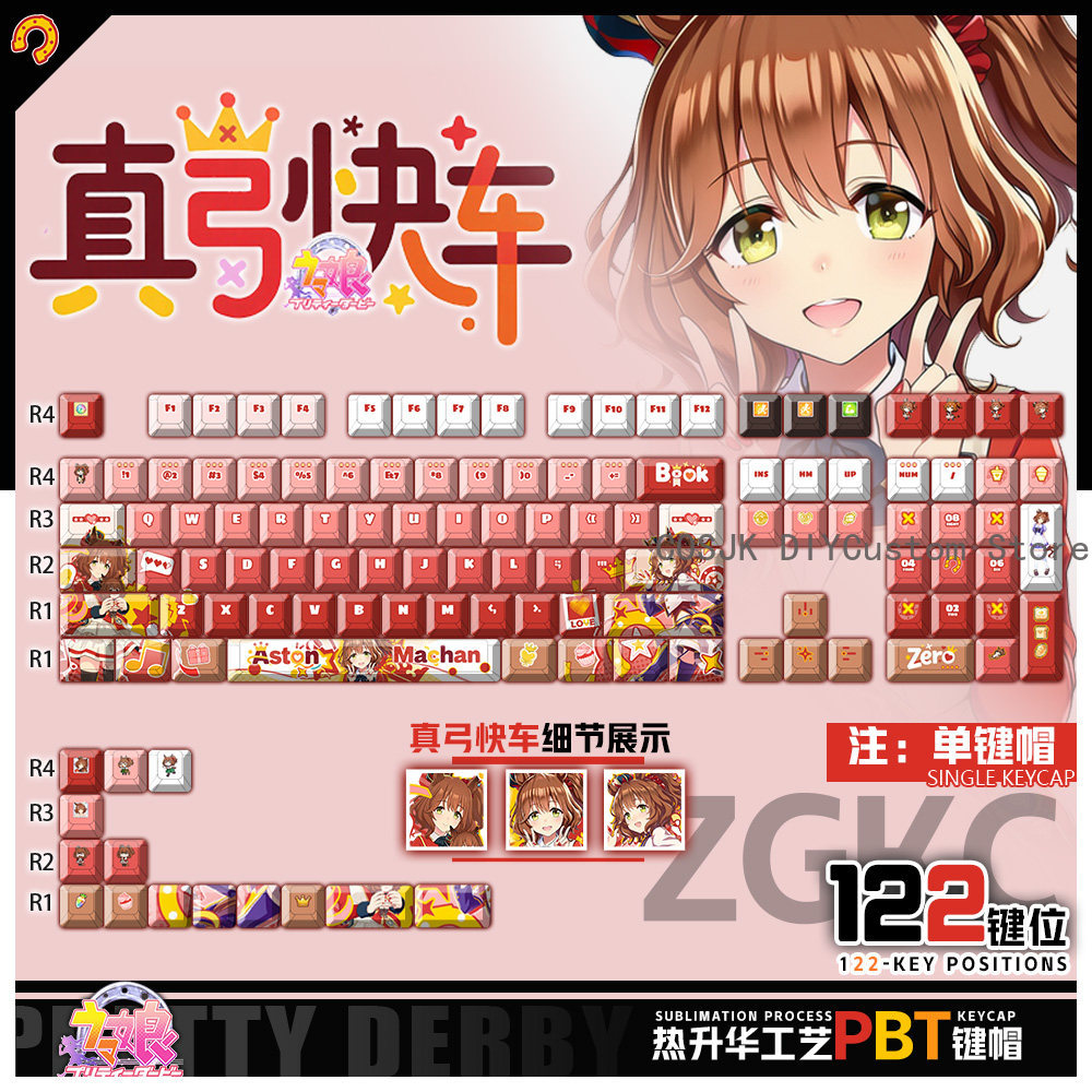122 Keys Anime Umamusume: Pret - огляд і ціна Gaming Accessories Gamestop