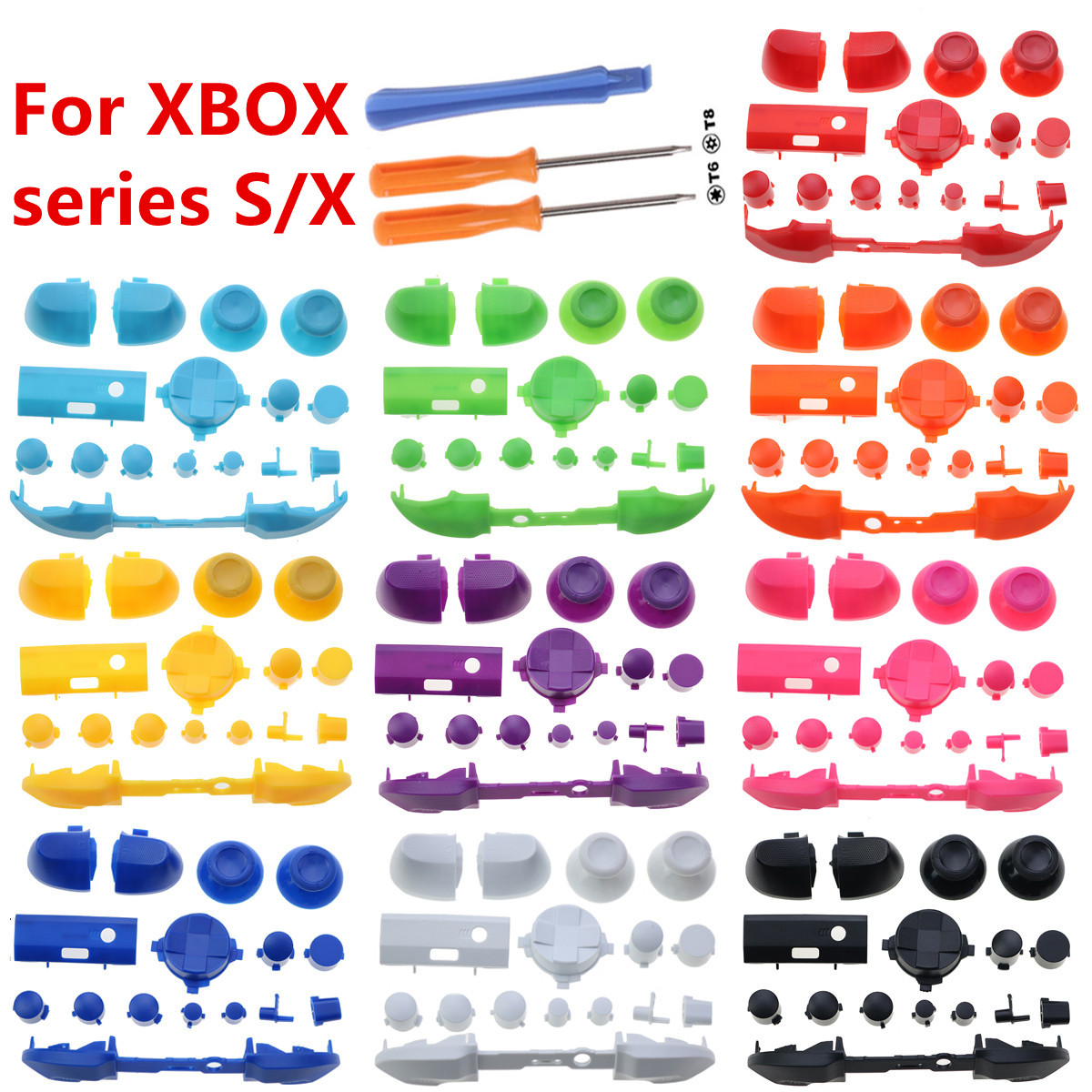 Custom Keys Full Set Buttons R - огляд і ціна Gaming Accessories For Xbox Series X