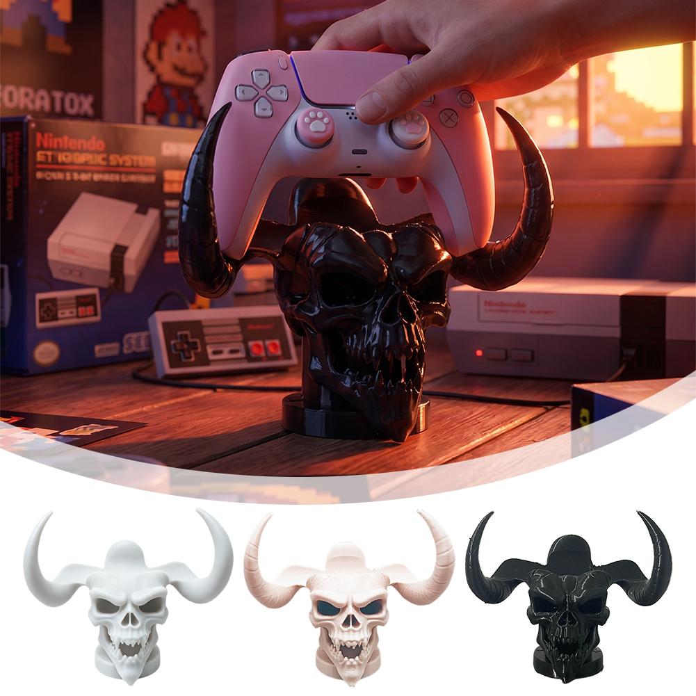 Unique Devil Skull Horn Contro - огляд і ціна Gaming Accessories Organizer