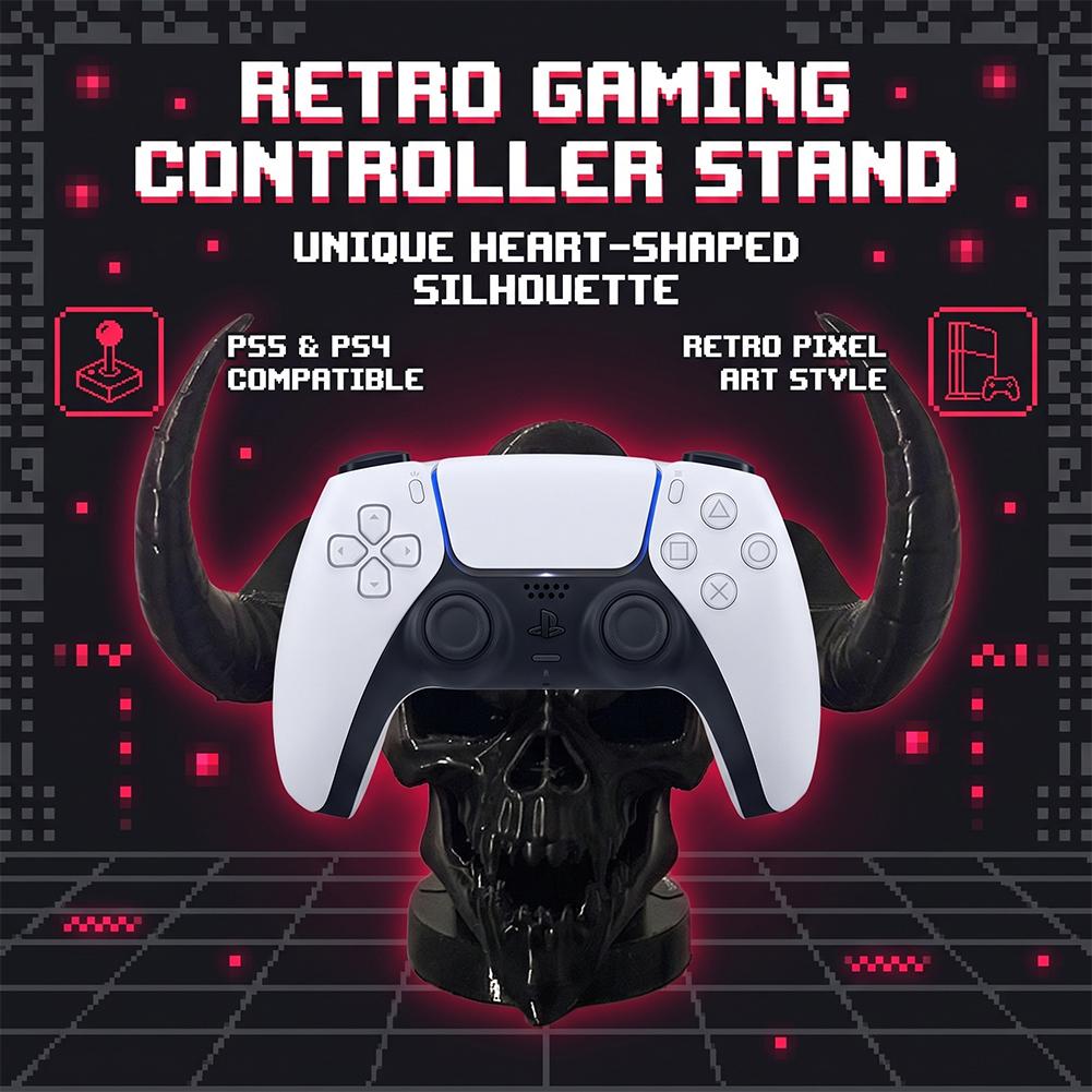 Unique Devil Skull Horn Contro - огляд і ціна Gaming Accessories Organizer