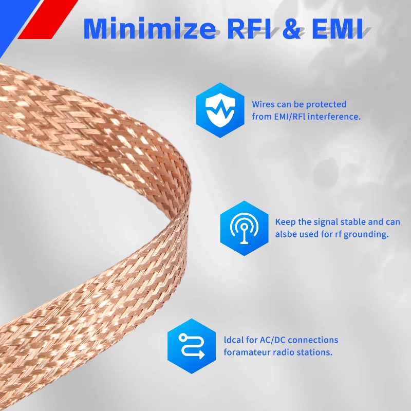 2-10m Expandable Copper Braide - огляд і ціна Cable Sleeve Braided