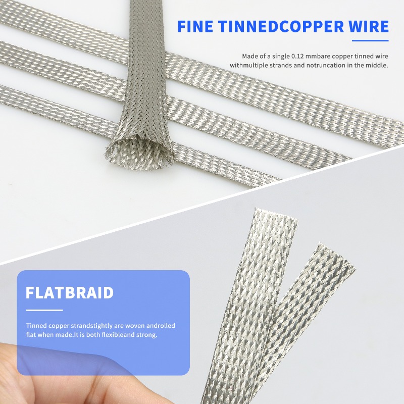 2-10m Expandable Copper Braide - огляд і ціна Cable Sleeve Braided