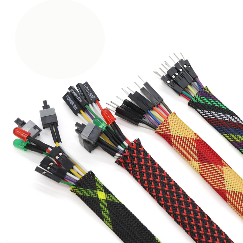 1-50m PET Expandable Braided C - огляд і ціна Cable Sleeve Braided