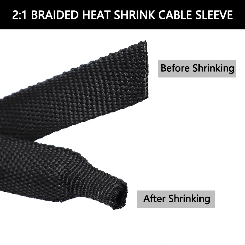 Heat Shrink Braided Cable Slee - огляд і ціна Cable Sleeve Braided