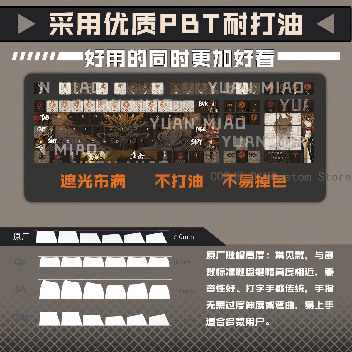 122 Keys Anime Arknights Chong - огляд і ціна Gaming Accessories Gamestop