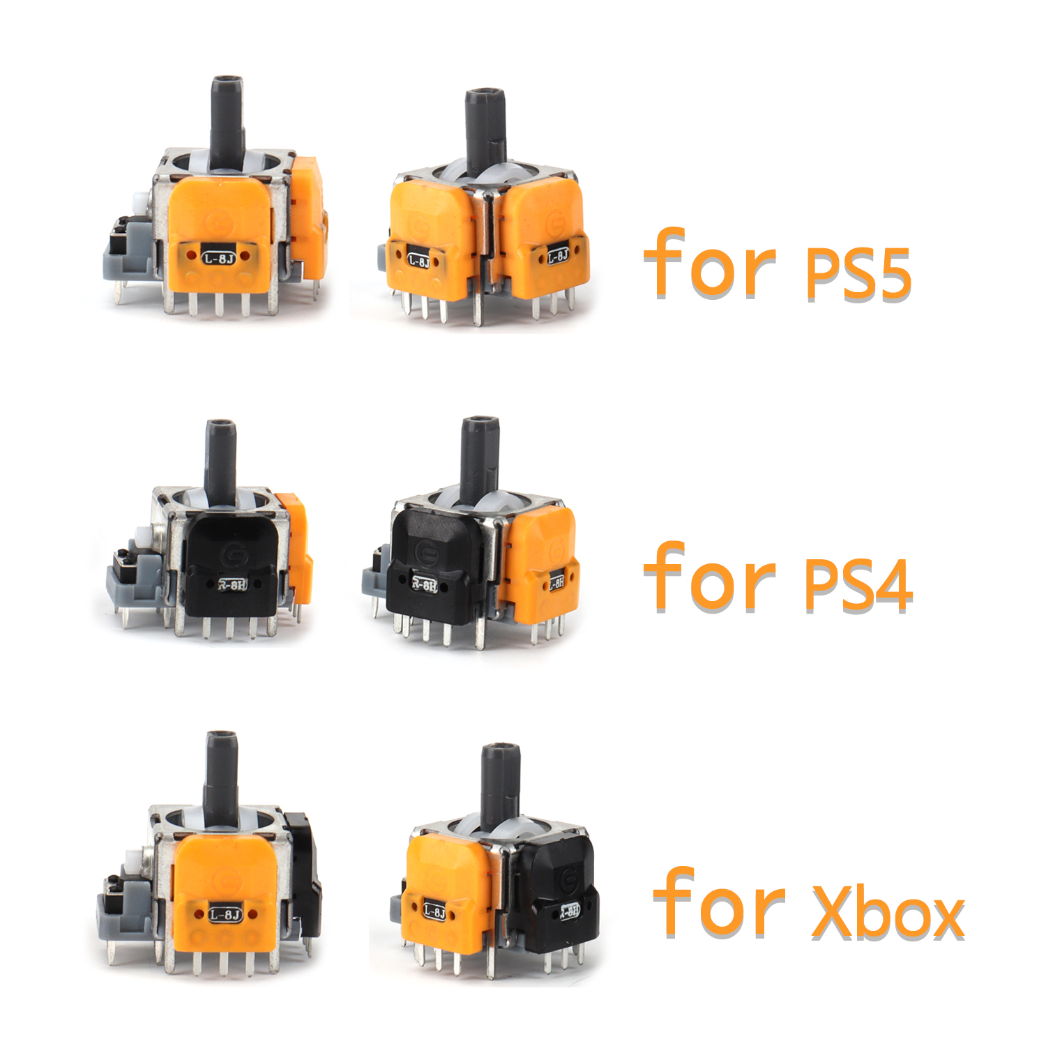 2pcs Replacement Hall Effect J - огляд і ціна Jjk Gaming Accessories